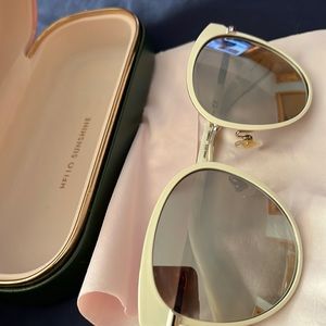 Kate space white sunglasses